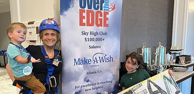 Over the Edge for Make-A-Wish Georgia